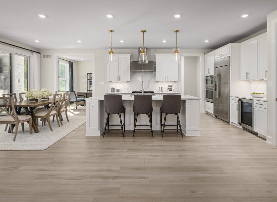 Spacious modern NV Homes kitchen